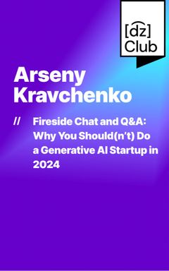 ARSENY KRAVCHENKO: FIRESIDE CHAT AND Q&A cover