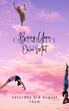 BYOM - Community Yoga cover