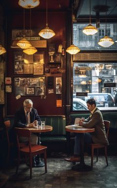 Language Exchange at a Local Coffee Shop cover