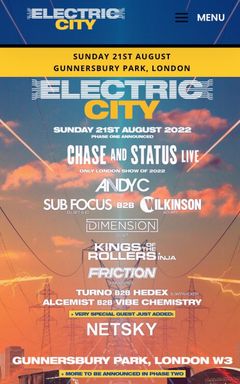 Electric City Festival cover