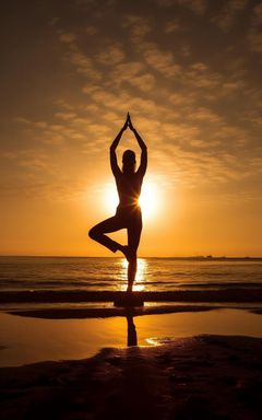 Sunrise Yoga by the Lake cover