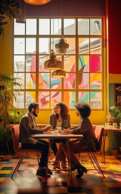 Coffee & Chat at a Local Cafe cover