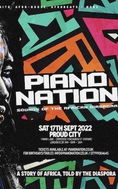 PIANO NATION - London's Biggest Amapiano Party cover