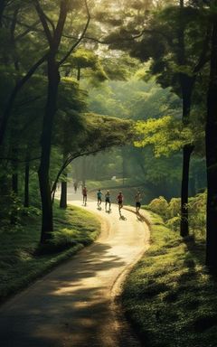 Morning Jogging Group in Victoria Park cover