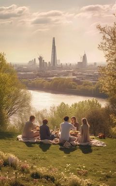 Sunny Hike and Picnic in Hampstead Heath cover