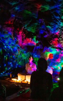 Open Heart Soundbath and Meditation in the Cave cover