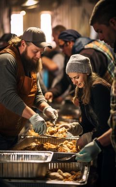 Volunteer at Local Food Bank cover