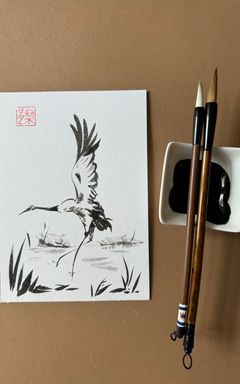 Курс японской живописи: суми-э cover