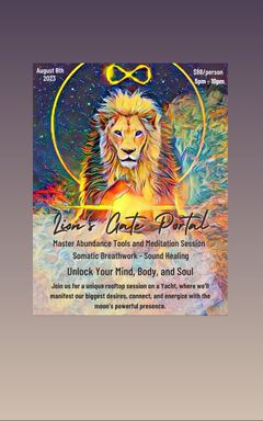 Lion’s Gate Portal - Abundance and Healing Journey cover