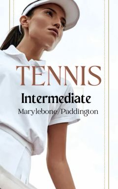 Intermediate tennis in Regent’s Park /Paddington cover