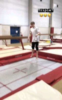 Let's jump on the trampoline cover