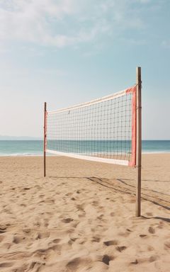 Beach Volleyball Fun at Brentford Beach cover