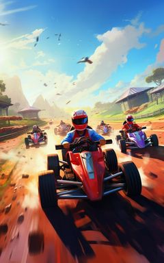 Adrenaline-filled Go-Kart Racing cover