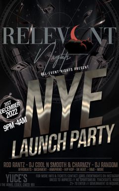 NYE 22 Launch Party @Rel.EventNights cover