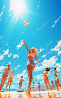 Beach Volleyball Showdown cover