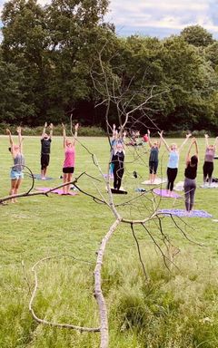 Sunday Morning Outdoor Yoga & Swim cover
