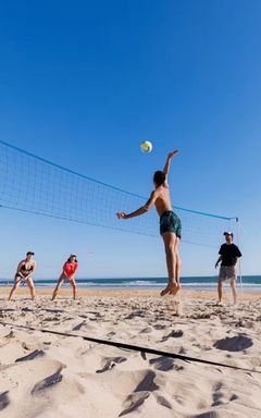 recreational volleyball (beach/park) cover
