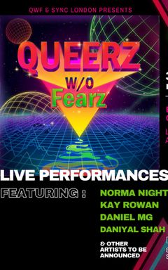 Queer music performance night! £10 at door 🏳️‍🌈 cover