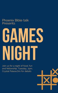 Games Night!🥳 cover