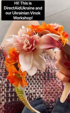 Ukrainian Flower Crown Making cover