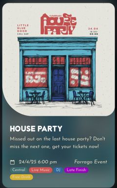 Farrago House Party cover