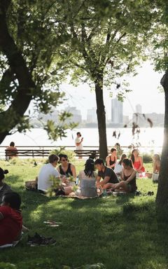 picnic in the Italian garden in Hyde park cover