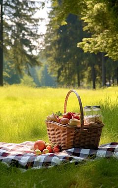 Hiking and Healthy Snack Picnic cover