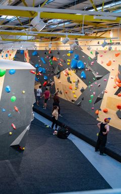 Indoor climbing/ bouldering cover