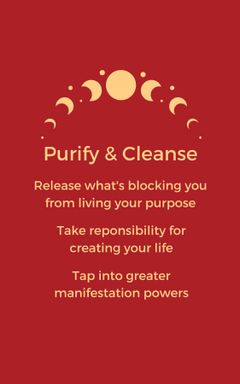 Purify & Cleanse: a Full Moon Ceremony cover