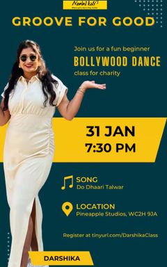 London Bollywood Dance class cover
