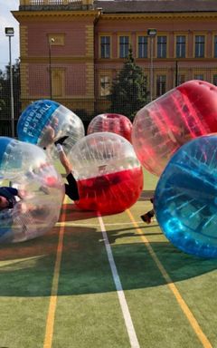 Let’s go bubble football cover