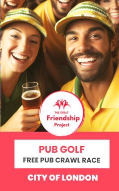 Pub Golf | FREE Pub Crawl Race cover