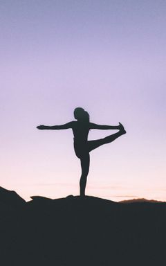 Yoga & volleyball cover