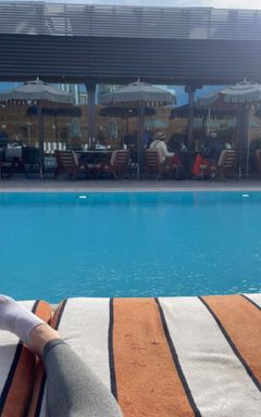 Soho house pool rooftop cover
