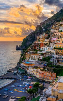 Sunset in Sorrento cover