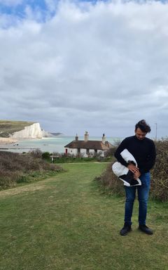 Drone videography at Seven Sisters cover