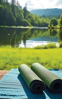 Outdoor Yoga by the River cover
