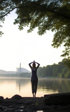 Sunrise Meditation on the Thames cover