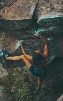 Sunday’s bouldering cover