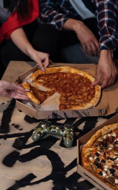 Pizza time - Let's grab a slice cover