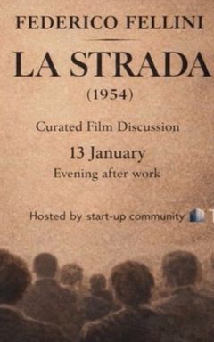 Cinema Evening: Fellini - La Strada cover