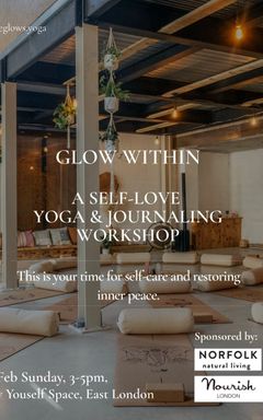 ✨ A self-love yoga & journaling workshop ✨ cover