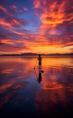 Sunset Paddle Boarding Adventure cover