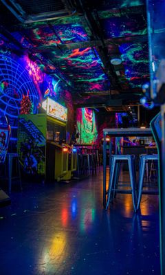NQ64 Arcade Bar Soho + Dinner in Soho cover