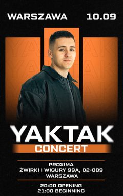 YAKTAK in Warsaw cover