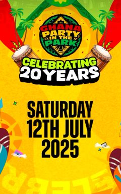 Ghana Party in the Park 2025 cover