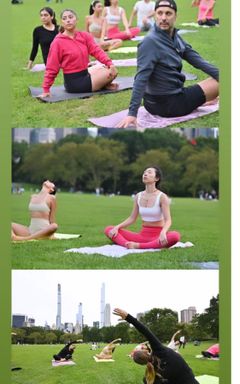 Yoga in Central Park cover