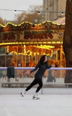 Ice Skating at Somerset house cover