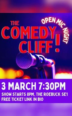 The comedy cliff at the roebuck cover