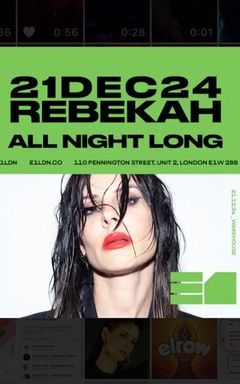 Rebekah All night long @E1 cover